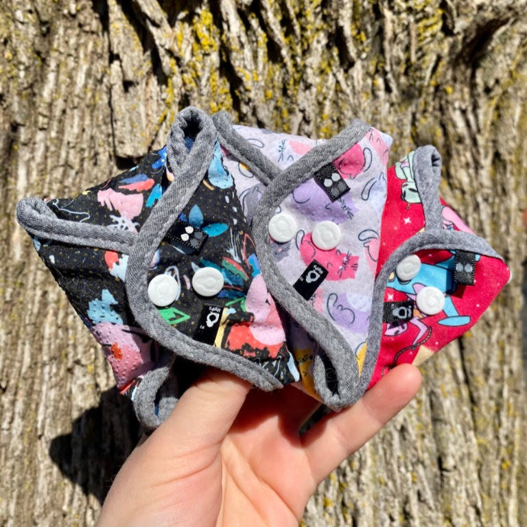 Folded HyPs Reusabe Pads