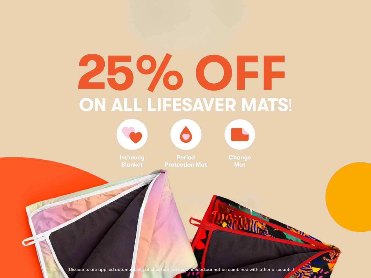 Lifesaver Mats rolled