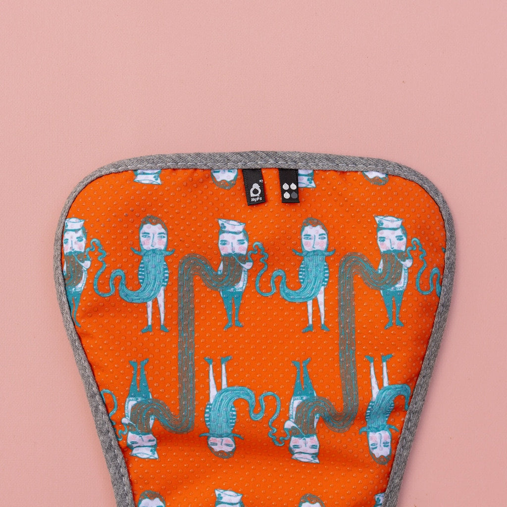 Image for HyPs WoW Reusable Pad - size Max, design Bearded Sailor