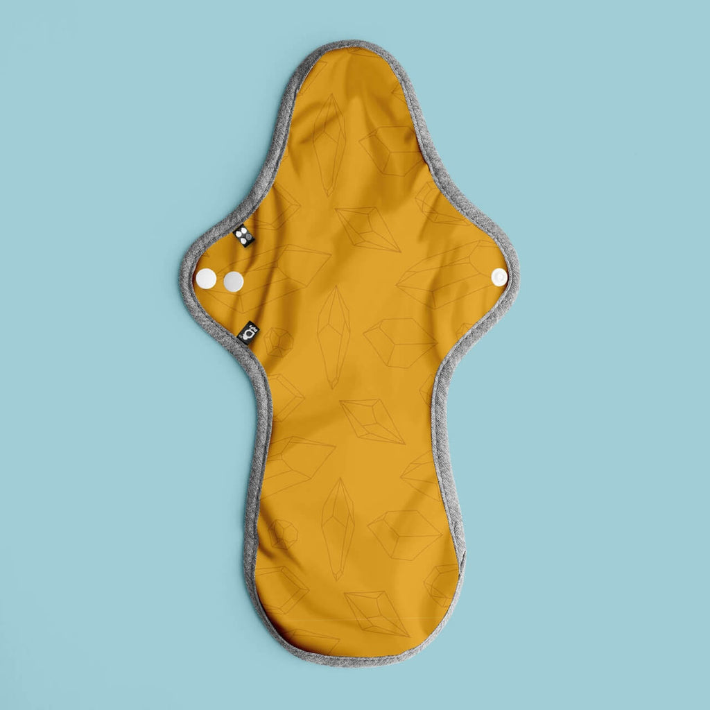 Image for HyPs Original Reusable Pad - size Heavy, design Diamond Mustard