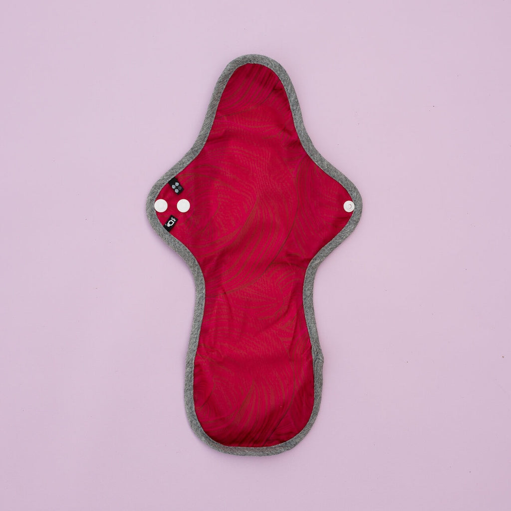 Image for HyPs Original Reusable Pad - size Heavy, design Swirls Viva Magenta