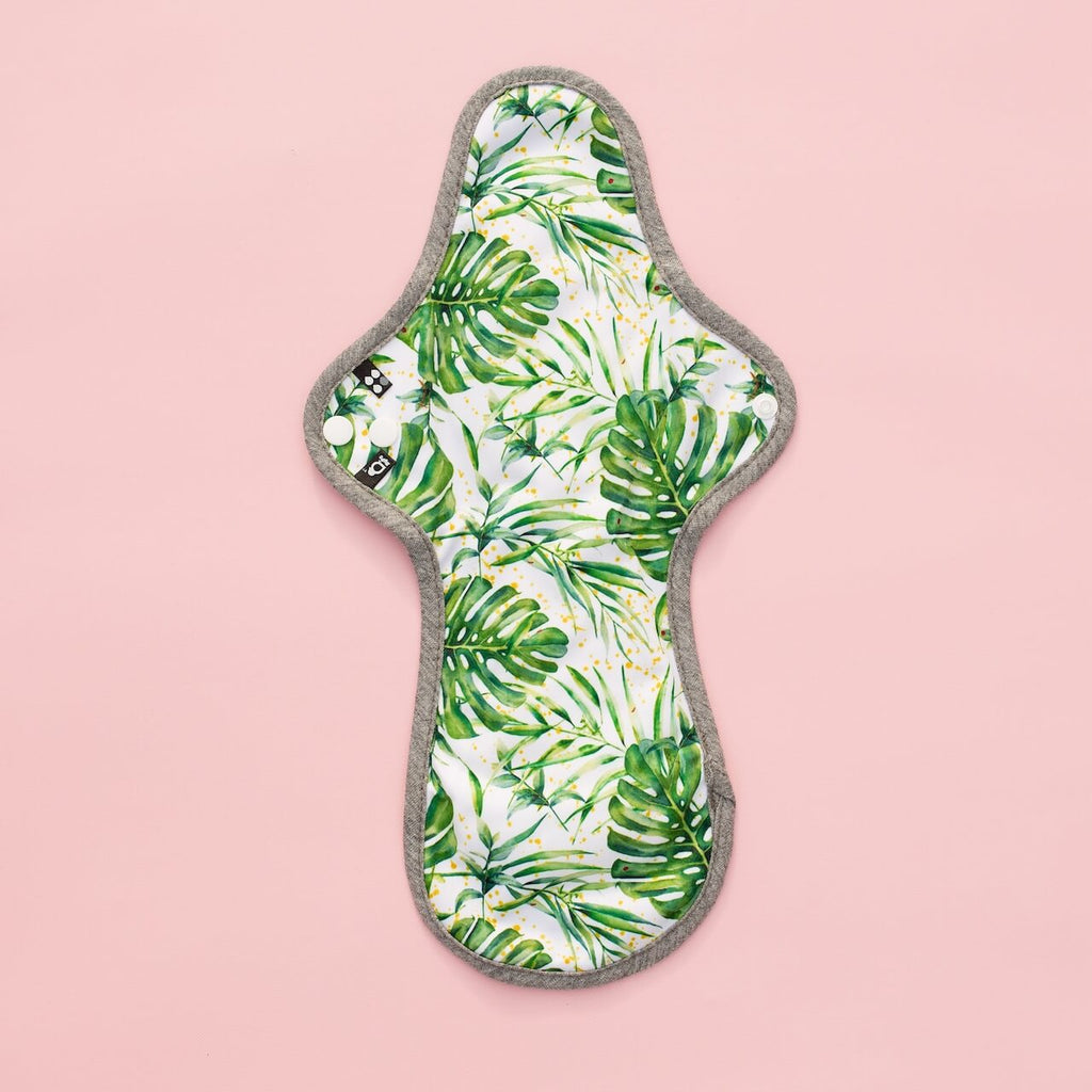 Image for HyPs Original Reusable Pad - size Heavy, design Watercolour Greenery