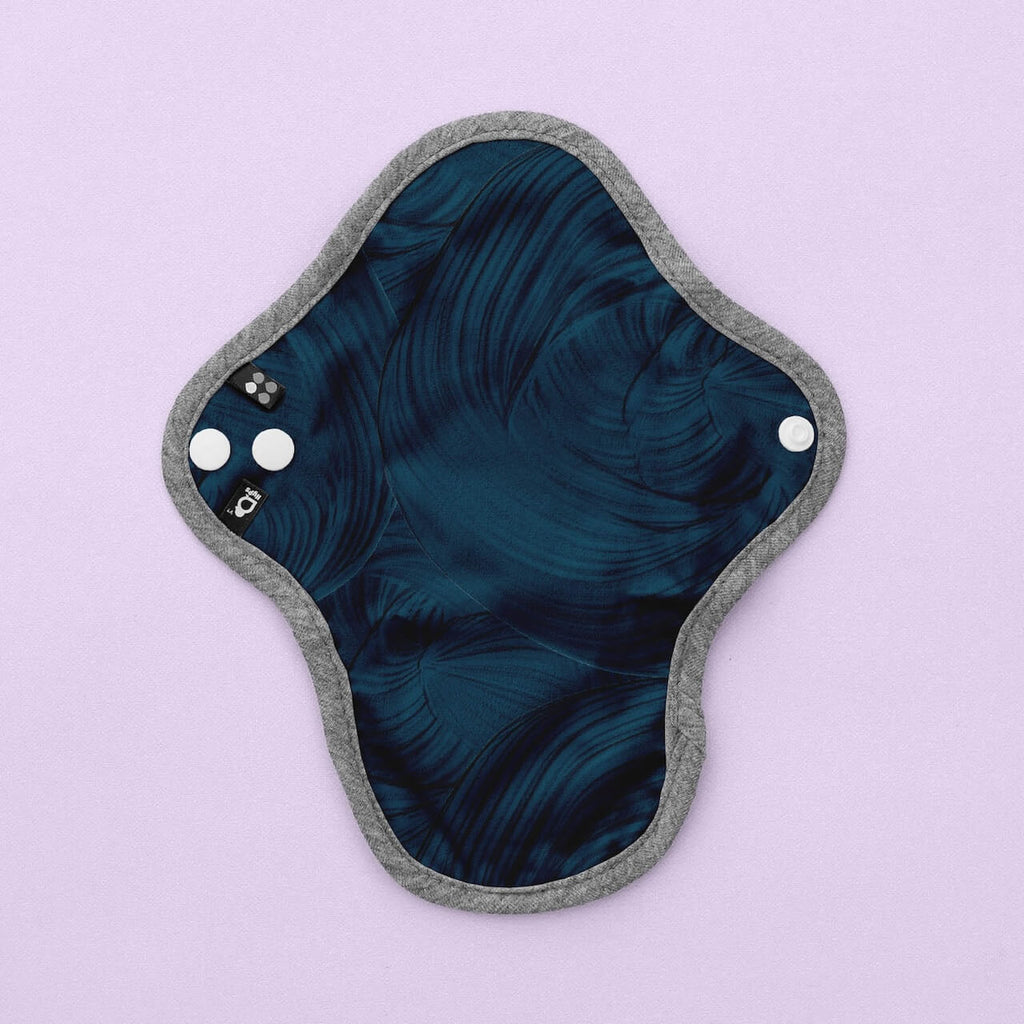 Image for HyPs Original Reusable Pad - size Liner, design Swirls Out To Sea