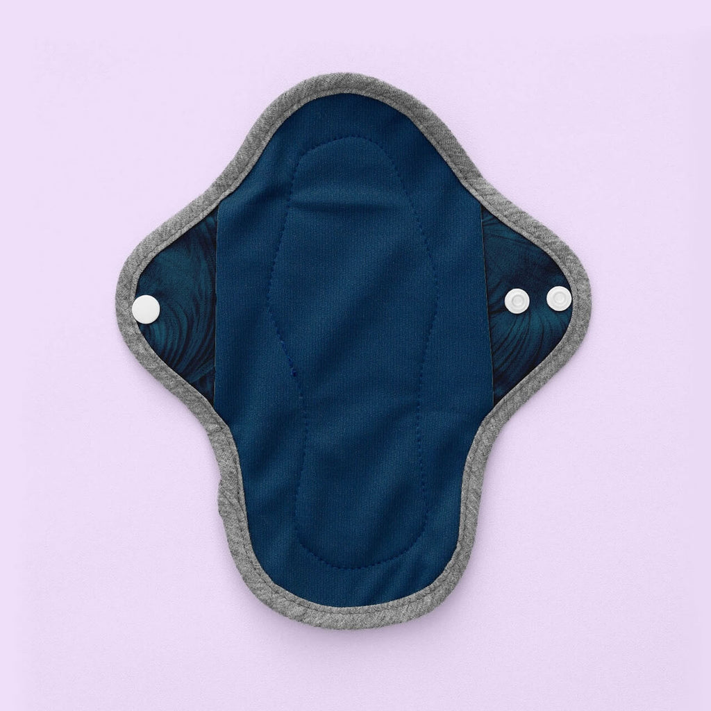 Image for HyPs Original Reusable Pad - size Liner, design Swirls Out To Sea