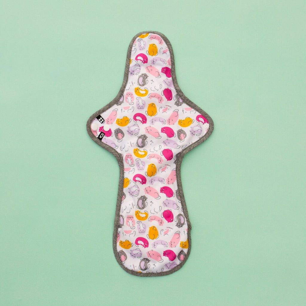 Image for HyPs Original Reusable Pad - size Max, design Jelly Kitties Pink