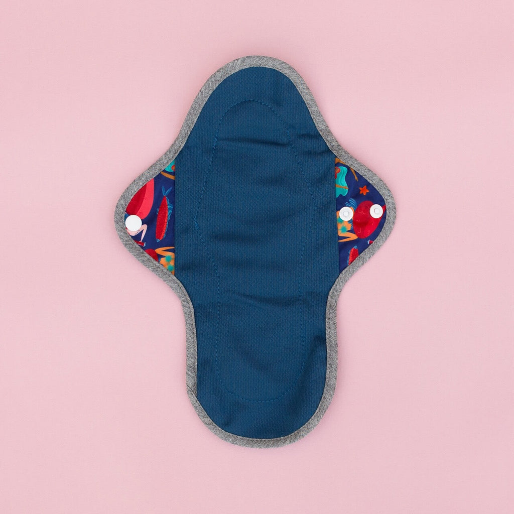 Image for HyPs Original Reusable Pad - size Regular, design Badass Mermaids