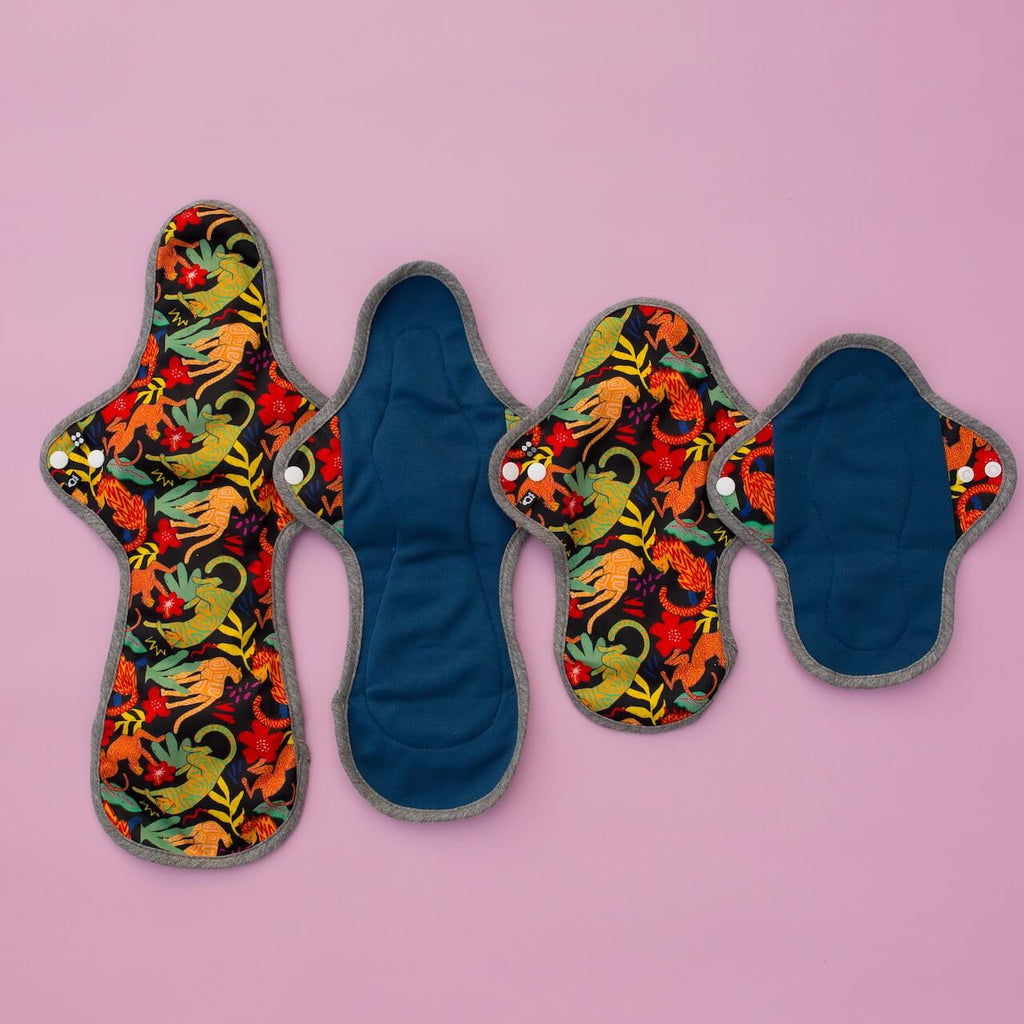 Image for HyPs Original Reusable Pad - size Regular, design New Stripes