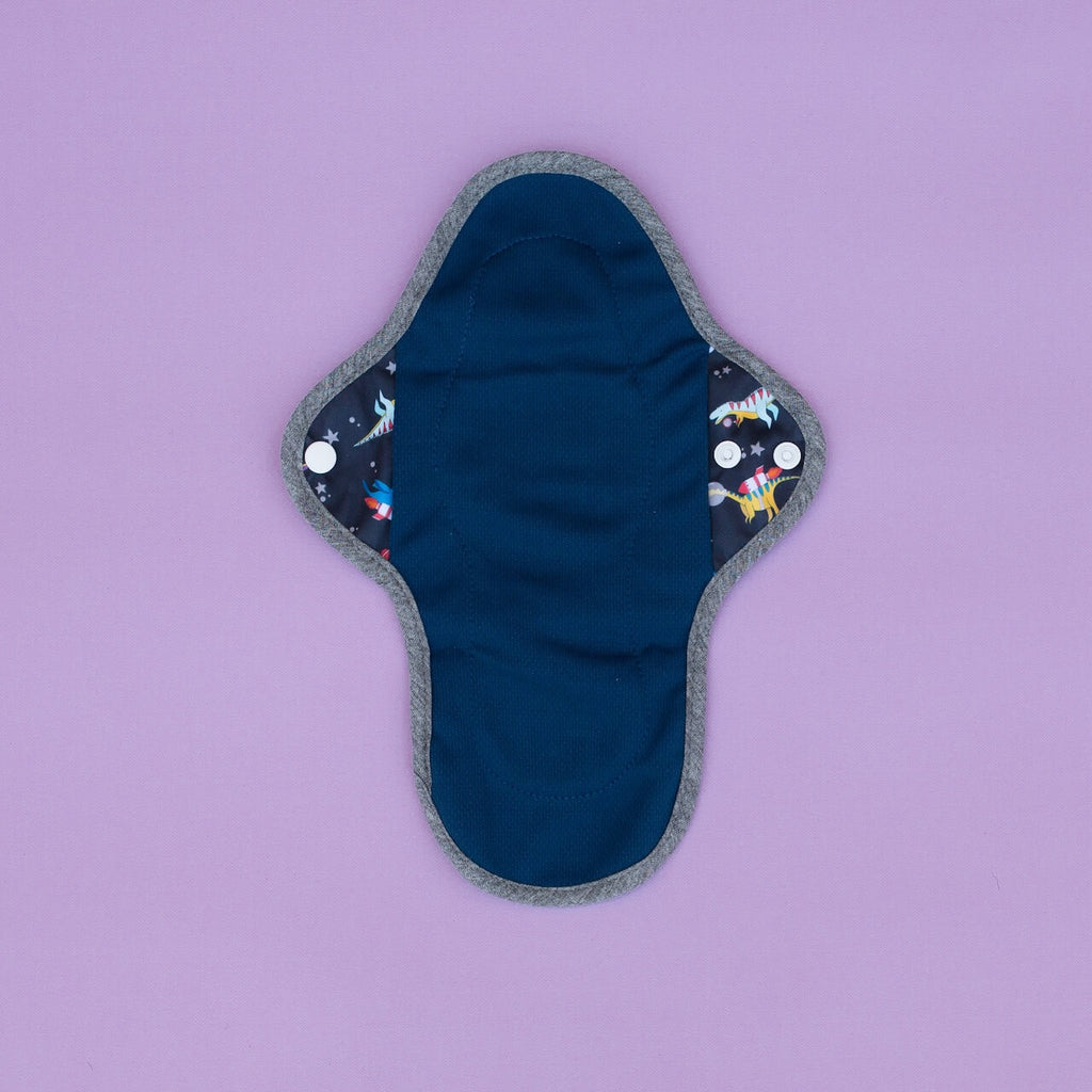 Image for HyPs Original Reusable Pad - size Regular, design Space Dinos