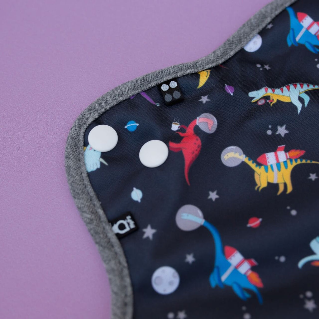 Image for HyPs Original Reusable Pad - size Regular, design Space Dinos
