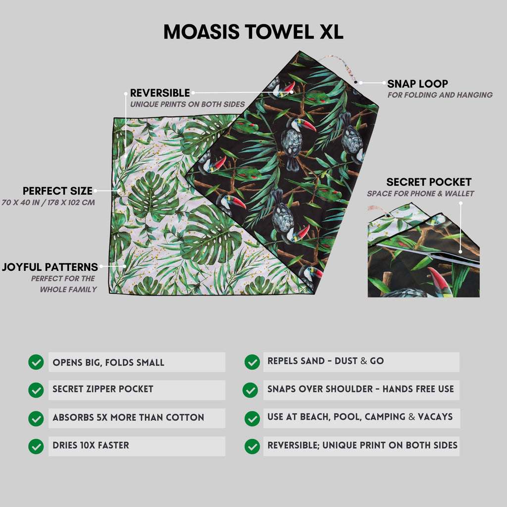 Moasis_Towel_XL_-_Watercolour_Greenery_Print_006