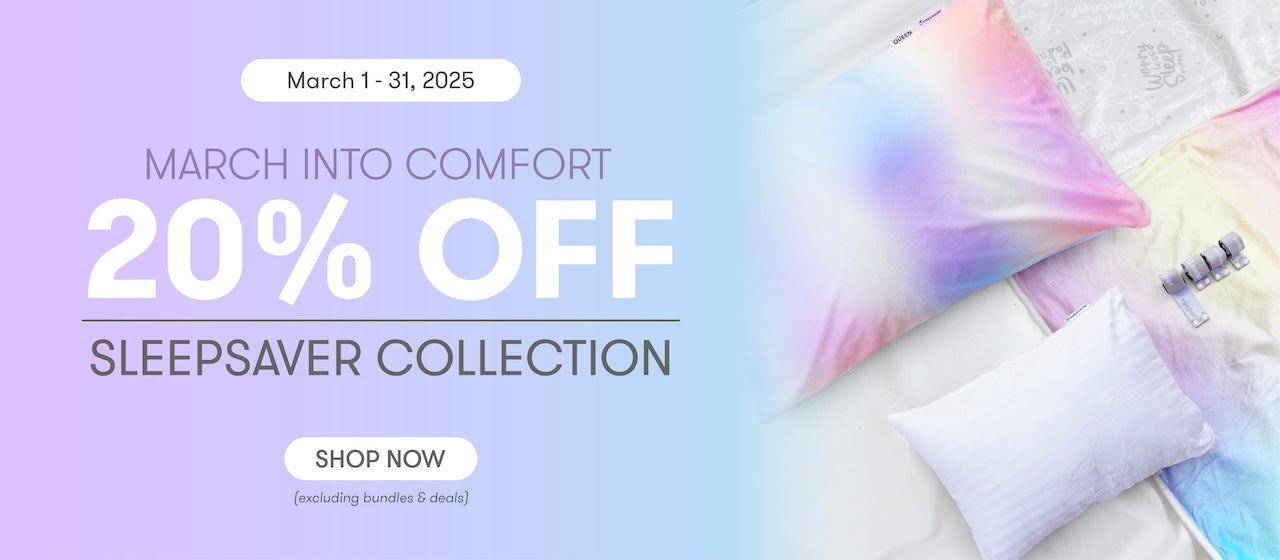 Sleepsaver Sale March 2025 Banner