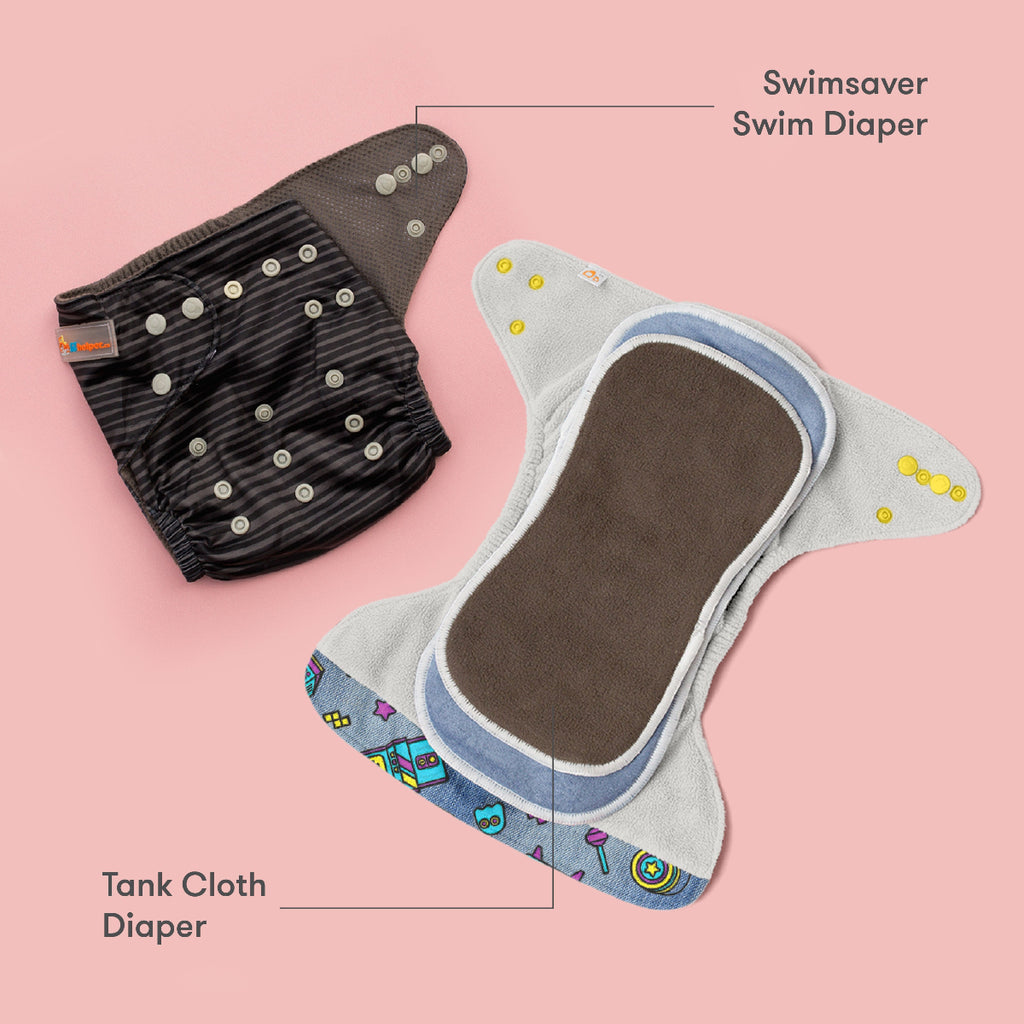 Swim Diaper and Cloth Diaper