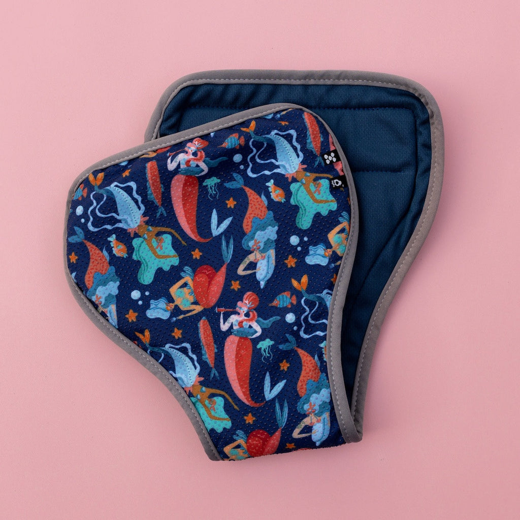 Image for Indiewear Unisex Incontinence Pad - Full size, design Badass Mermaids