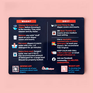 Image for the Cloth Diaper Wash Magnet