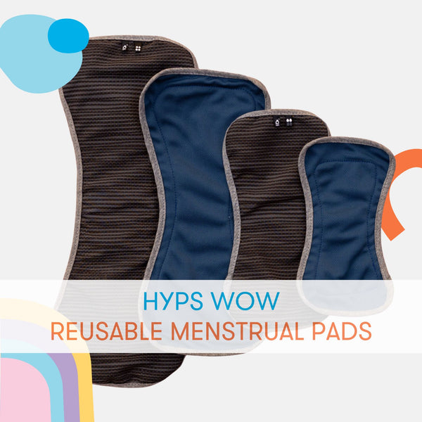 HyPs WoW Reusable Menstrual Pads Video - LinerParadise