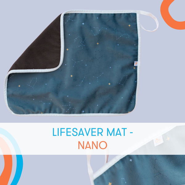 Lifesaver Nano SpitBit Burp Cloth Video - Black Lines