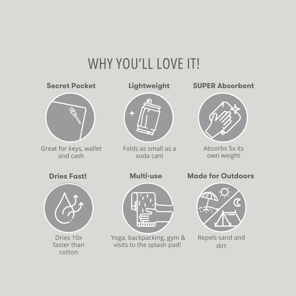 Moasis Towel XL - Rainbow Pastel (Print) 004 Video