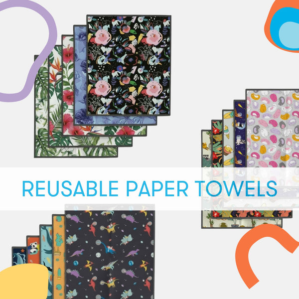Reusable Paper Towels - Roll and Store Them - Cats Video