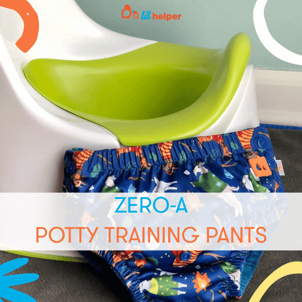 Zero-A Potty Training Pants - Rainbow Pastel - Video