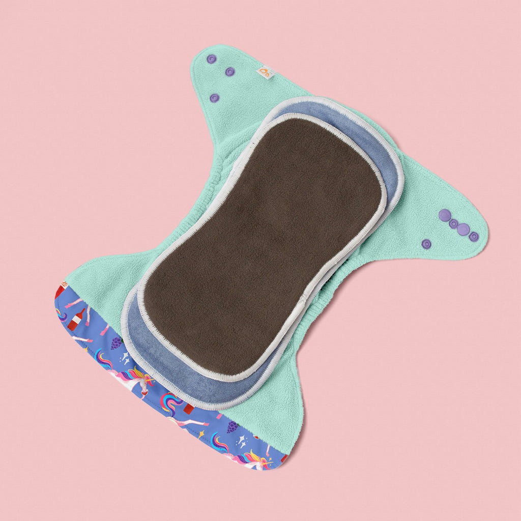 Image for Tank Cloth Diaper - design Caber-neigh
