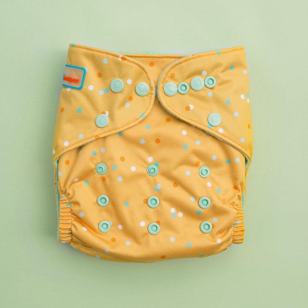 Image for Tank Cloth Diaper - design Confetti Yellow