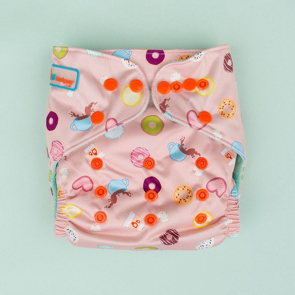 Image for Tank Cloth Diaper - design Doughnuts