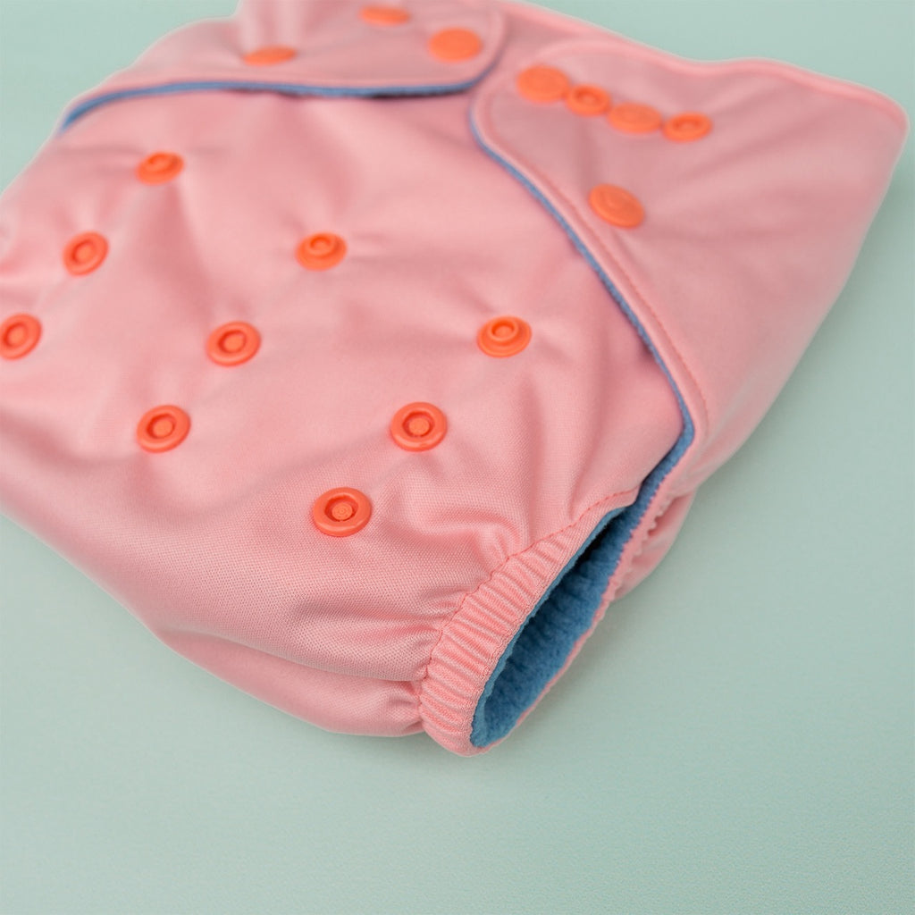 Image for Tank Cloth Diaper - design Flamingo Fluff