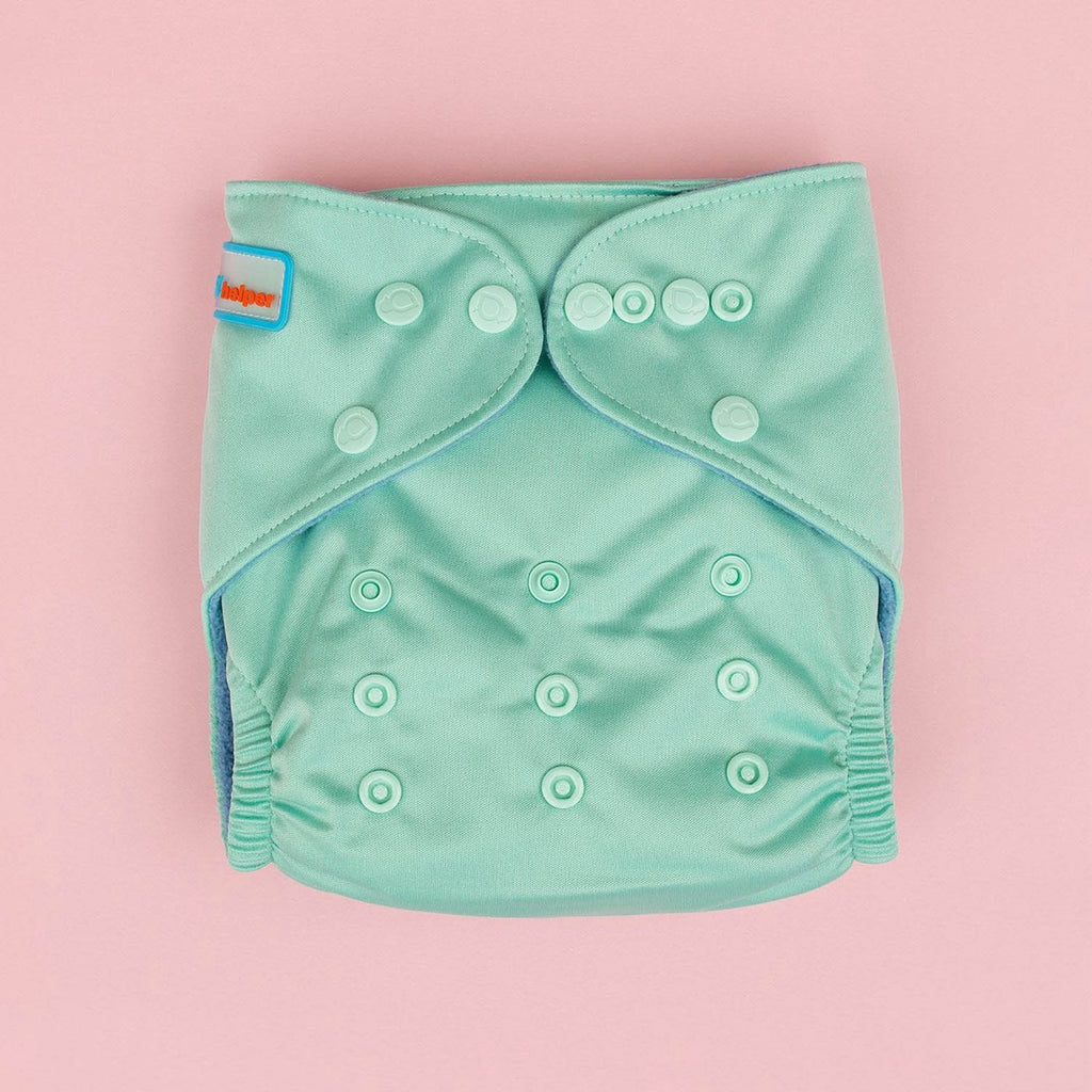 Image for Tank Cloth Diaper - design Mint