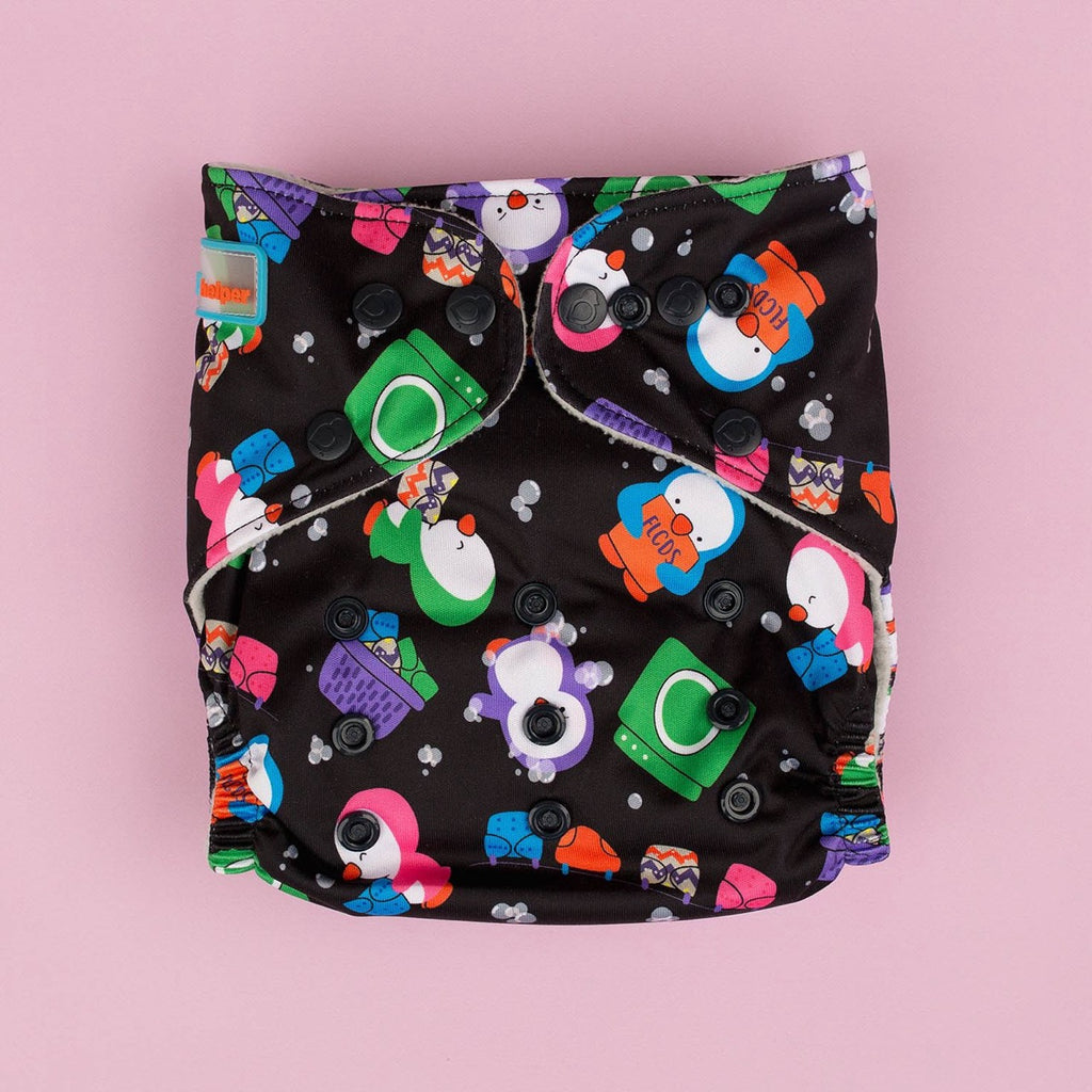 Image for Tank Cloth Diaper - design Penguins