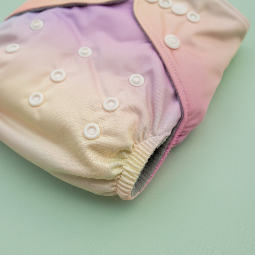 Image for Tank Cloth Diaper - design Rainbow Pastel