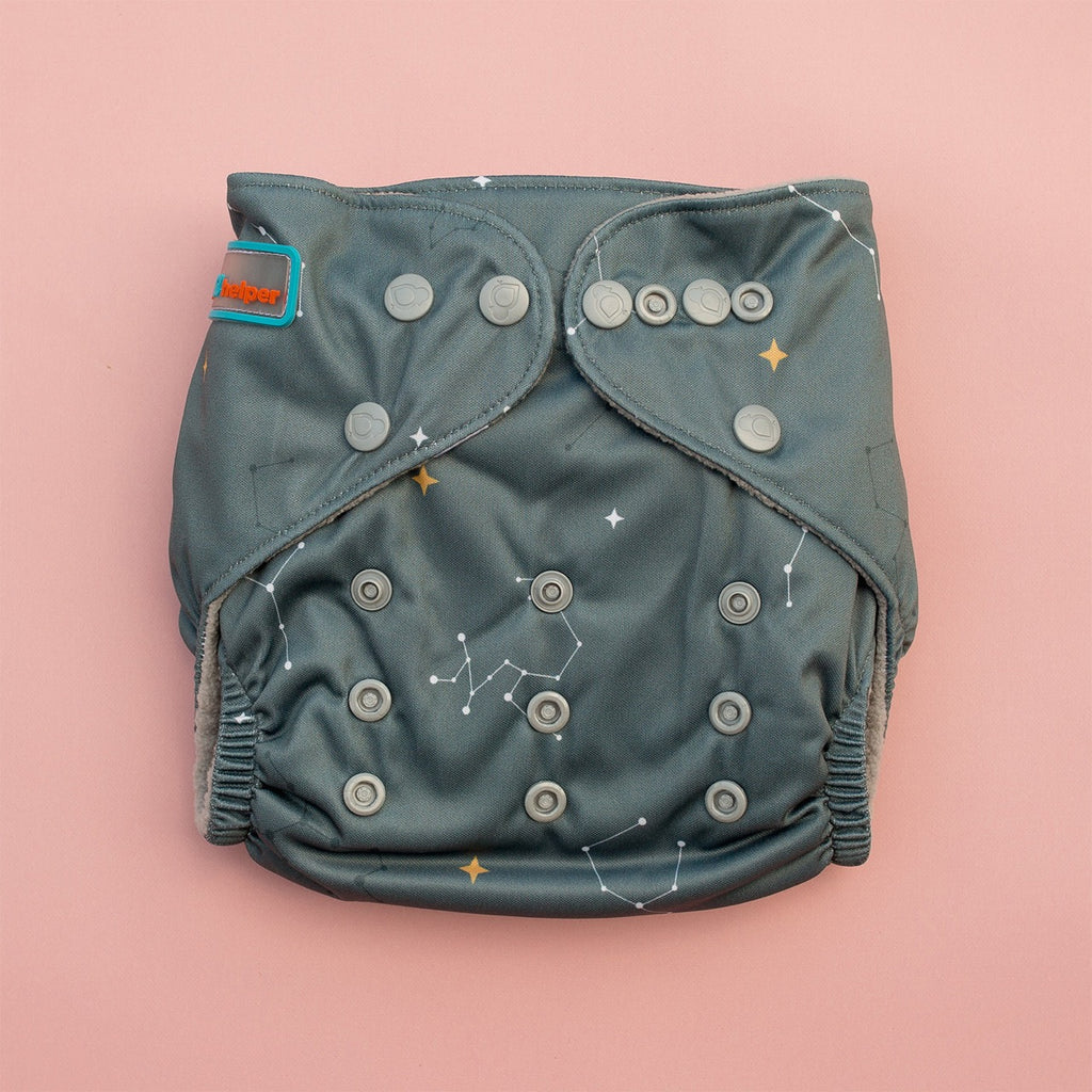 Image for Tank Cloth Diaper - design Stellar
