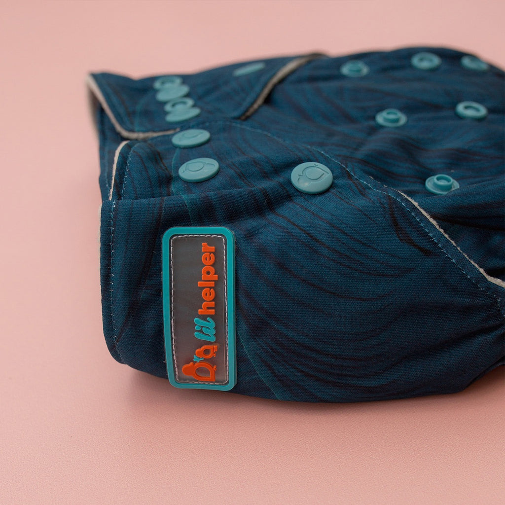 Image for Tank Cloth Diaper - design Swirls Out to Sea