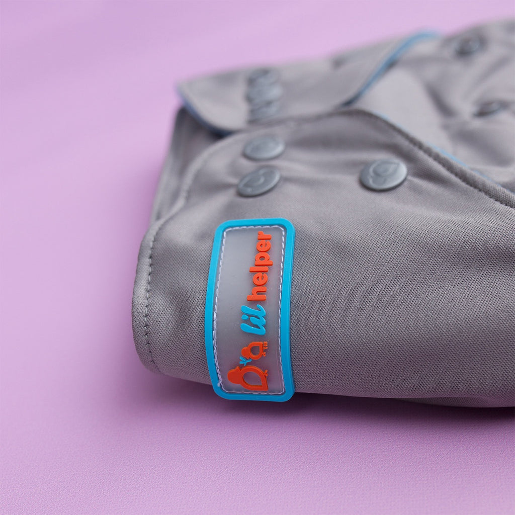Image for Tank Cloth Diaper - design Titanium