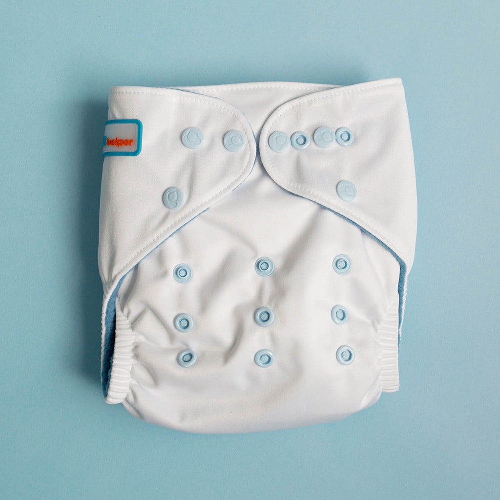 Image for Tank Cloth Diaper - design White