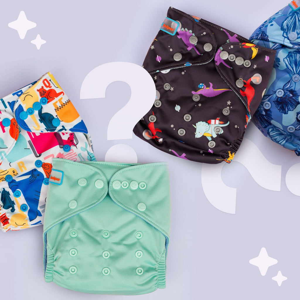 Mystery 4 Pack Cloth Diapers Default Title 